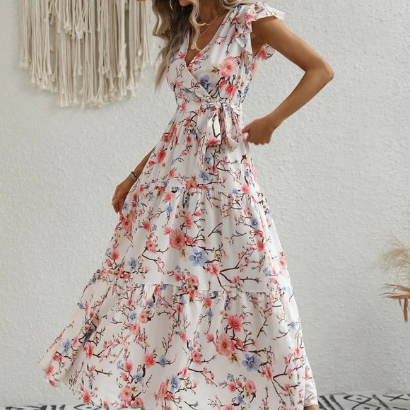 Floral Women Dress S949